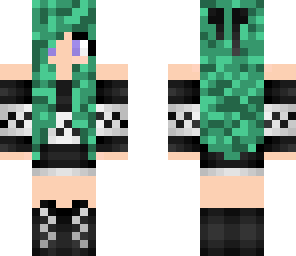 camoflauge hair girl