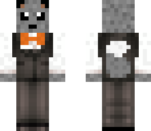 wolf in a vest