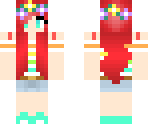 rainbow girl