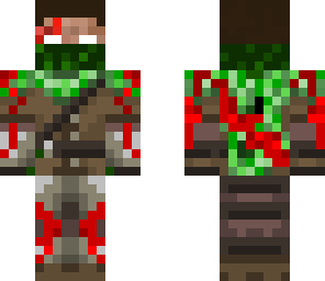 wounded herobrine the hunter