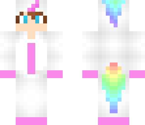 unicorn boy with blue eyes