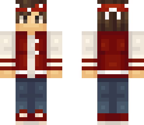 red jacket