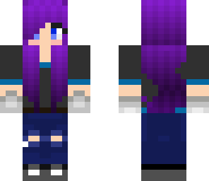 purple girl