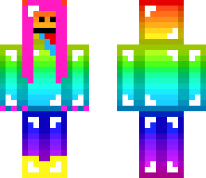noob rainbow girl