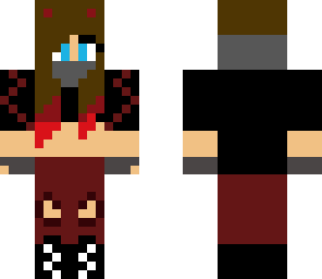 edited red assasin girl