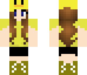 duck beanie girl