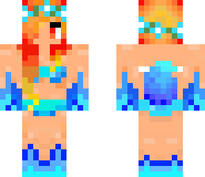 fire water wolf bikini