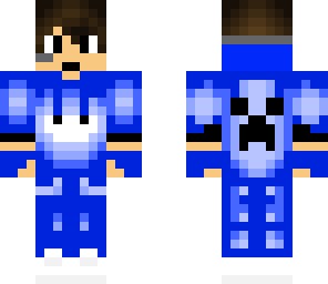 blue gamer boy
