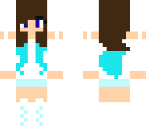 blue girl