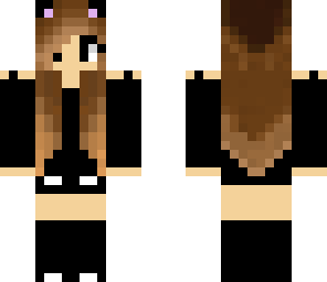 black cat girl