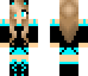 cute eared girl -blue-