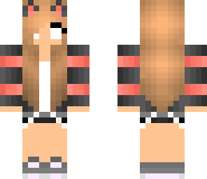 pretty cat girl -herobrine edition-