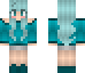 blue girl