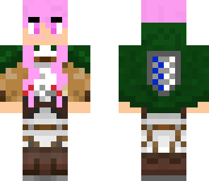 yuno gasai as aot scout