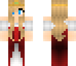 edited skin blonde maiden