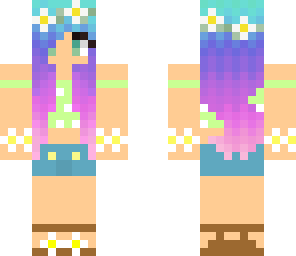 summer pastel girl