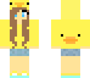duck-sweater girl