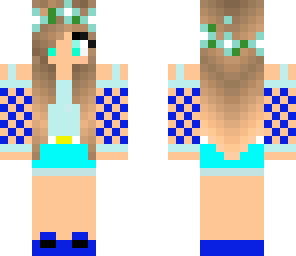blue summer girl 