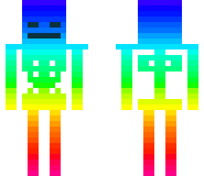 rainbow skeleton