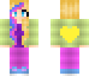 rainbow girl