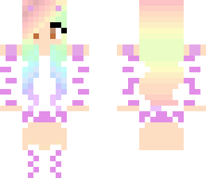 rainbow girl