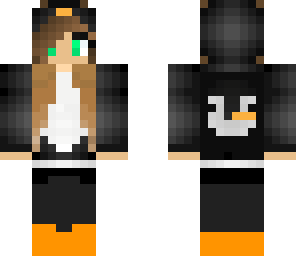 penguin girl edit