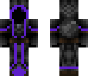 cloaked purple