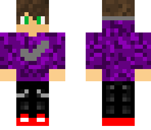 purple sweatshirt boy