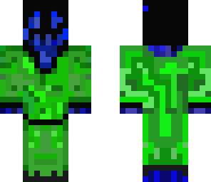 blue pumpkin skin