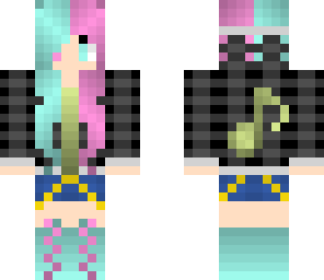bi-color girl
