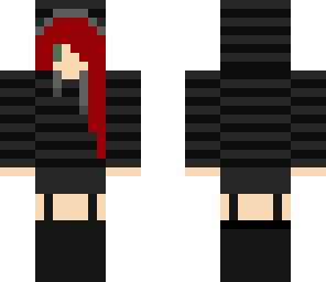 emo or scene girl