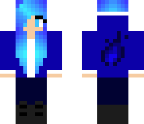 blue fire girl