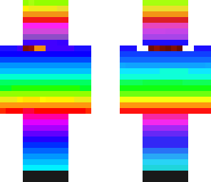 rainbow skin