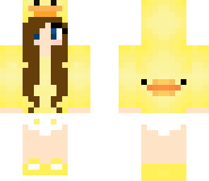 duck-girl baby
