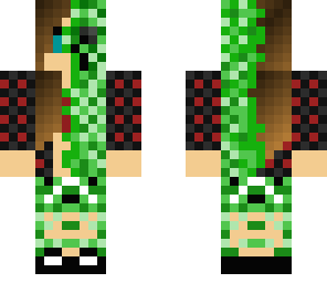 zombie creeper girl