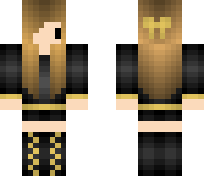 black and yellow girl
