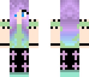 pastel goth girl