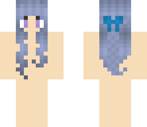 blue braid hair base