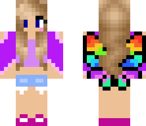 butterfly girl