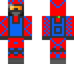 wrfare azul y rojo