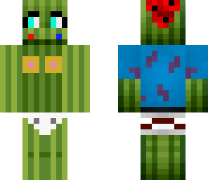 funny watermelon girl