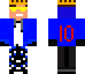 blue jacket