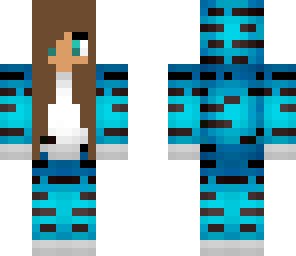 blue tiger girl