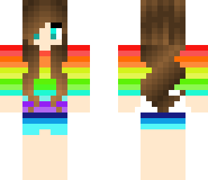 rainbow girl