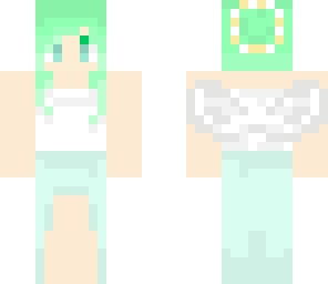 pastel green angel personal