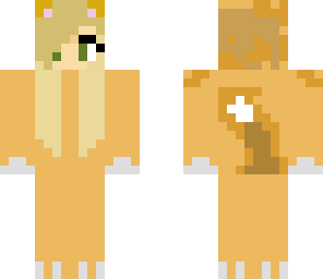 edited lion onsie girl