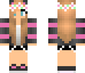 i added a flower crown 