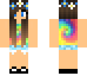 tie dye girl