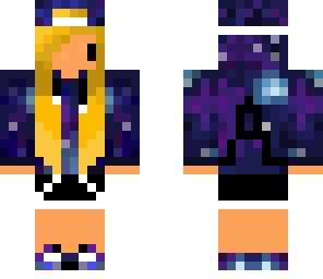 galaxy chibi girl swag