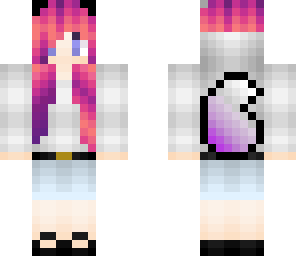 hooded girl